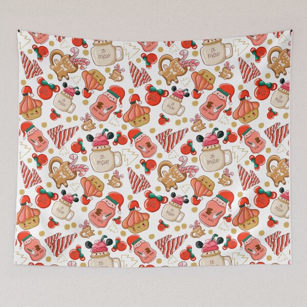 Item preview, christmas themed pattern designed and sold by Nivisart-design.
