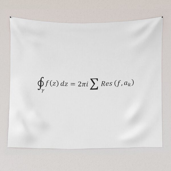 Item preview, Residue Theorem Of Complex Analysis - Calculus And Science designed and sold by ScienceCorner.