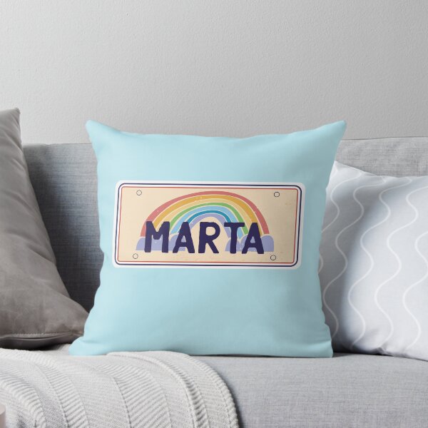 Item preview, Marta Name Rainbow Label Plate designed and sold by MrEddie10.