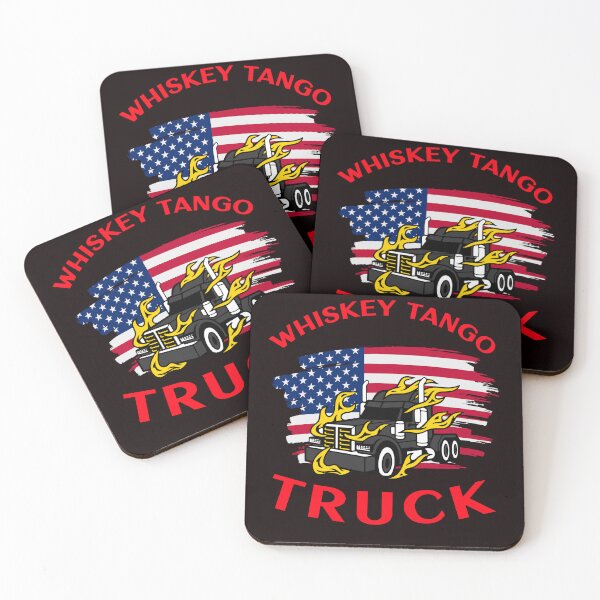 Item preview, American Trucker, Whiskey Tango Truck BlkR designed and sold by TeamsterLife.