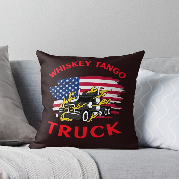 Artikelvorschau, American Trucker, Whisky Tango Truck BlkR entworfen und verkauft von TeamsterLife.