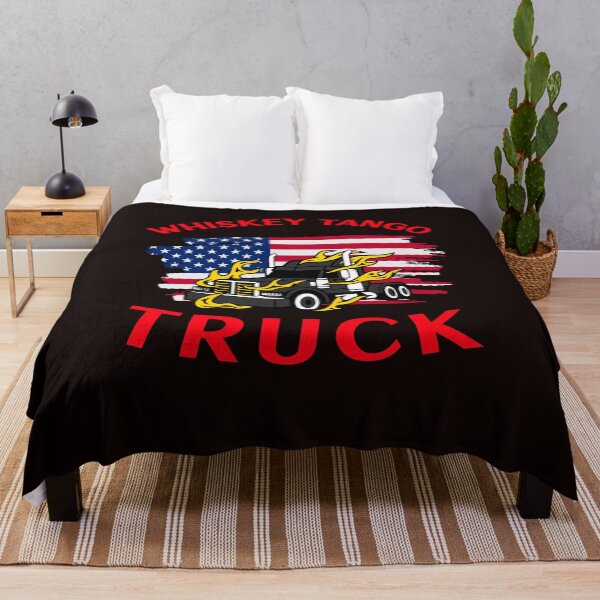 Artikelvorschau, American Trucker, Whisky Tango Truck BlkR entworfen und verkauft von TeamsterLife.