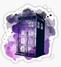 Tardis Nebula Sticker