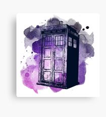 Tardis Nebula Canvas Print