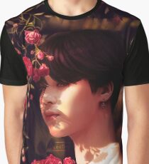 "Als du mich angerufen hast, bin ich deine Blume geworden." Grafik T-Shirt