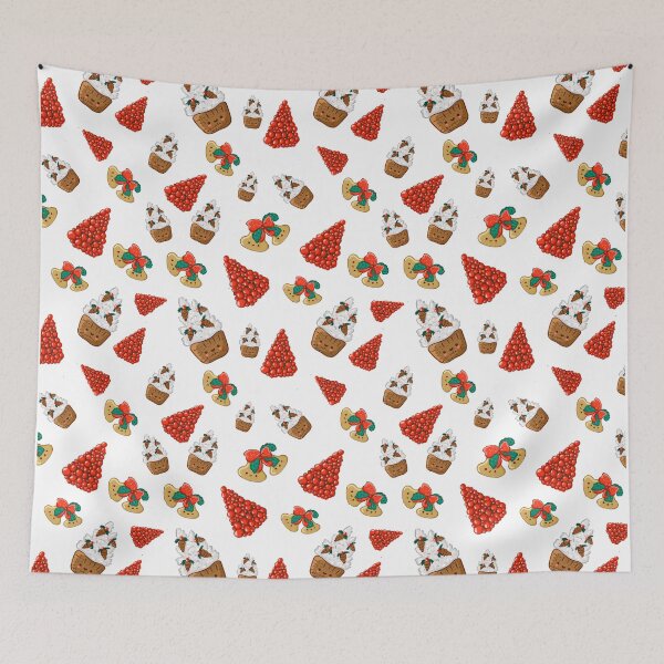 Item preview, christmas minimal pattern designed and sold by Nivisart-design.