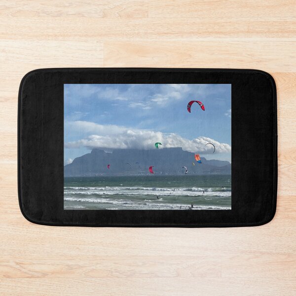 Item preview, Table mountain photo, Cape Town, Kitesurfing  designed and sold by DebbieJoyArt.