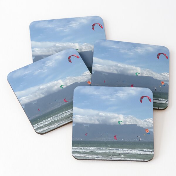 Item preview, Table mountain photo, Cape Town, Kitesurfing  designed and sold by DebbieJoyArt.
