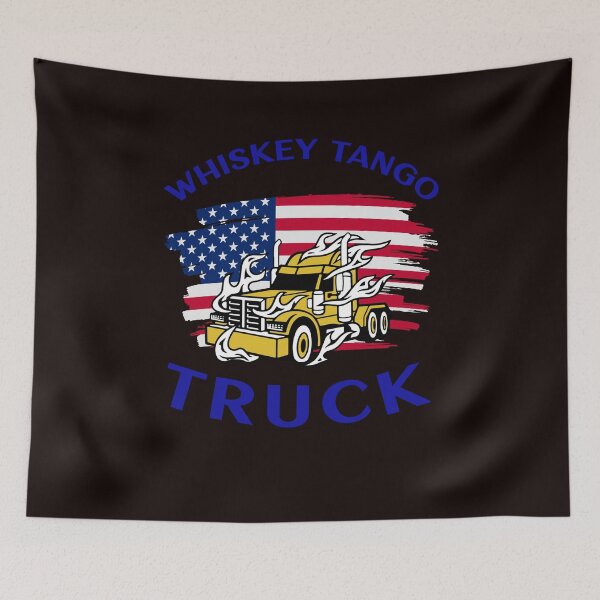 Artikelvorschau, Amerikanischer Trucker, Whisky Tango Truck GB entworfen und verkauft von TeamsterLife.