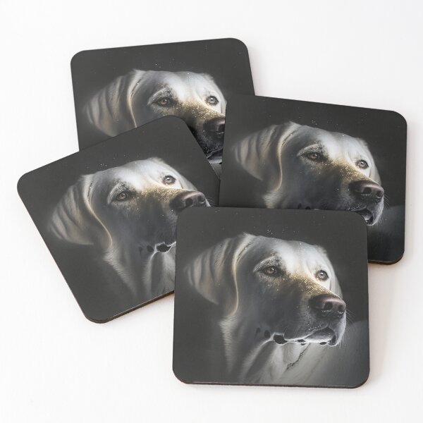 Item preview, White Labrador Retriever in the Snow #3 designed and sold by Galviato.