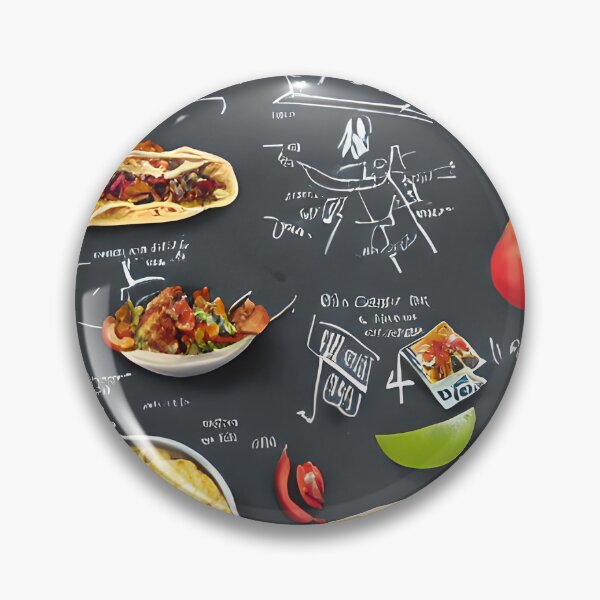 Item preview, Mexican Food Chart designed and sold by MixinMadness.