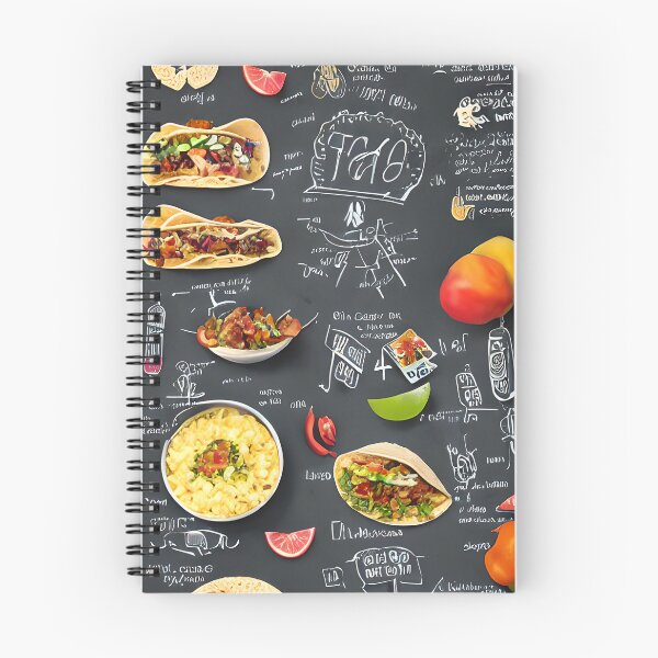 Item preview, Mexican Food Chart designed and sold by MixinMadness.