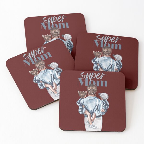 Item preview, Super Mom she is always My Support designed and sold by Universal-7.