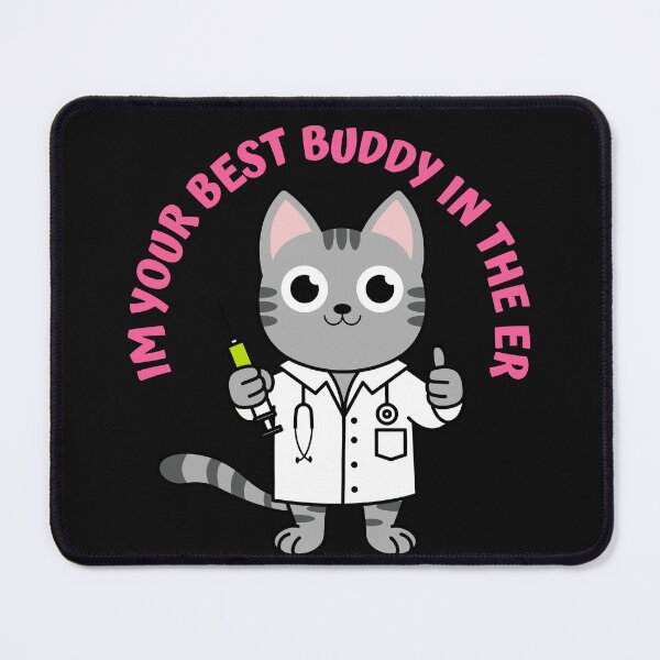 Item preview, Cat Nurse-Cat lover-Youre best buddy in the ER designed and sold by medoutfits.