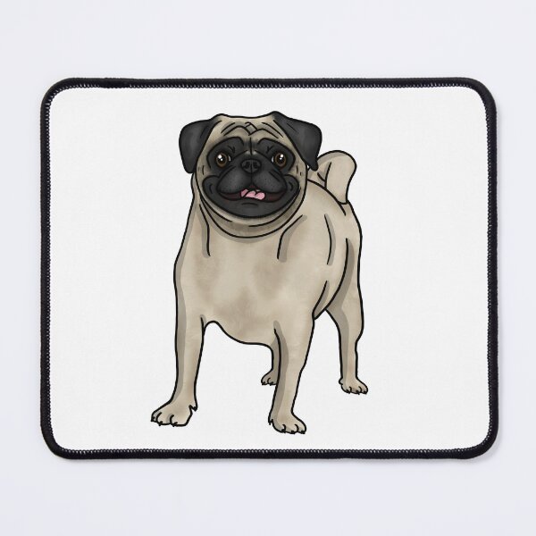 Item preview, Pug designed and sold by honeybeepaper.