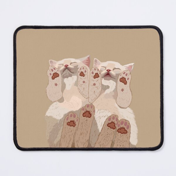 Item preview, Two Sleepy Kittens designed and sold by art_by_eleina.