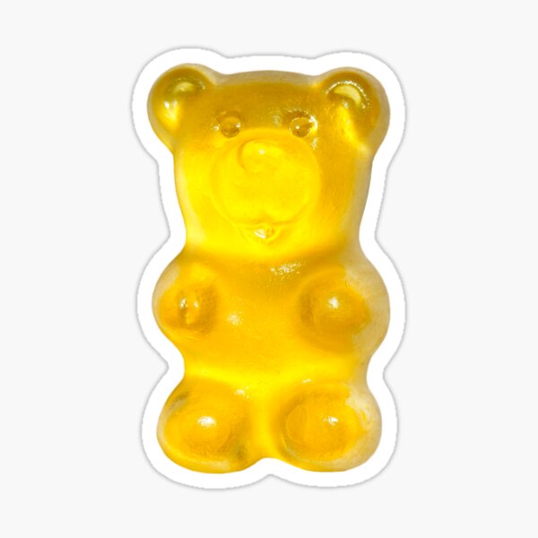 Item preview, gummy bear (yellow) designed and sold by mystudiocreate.