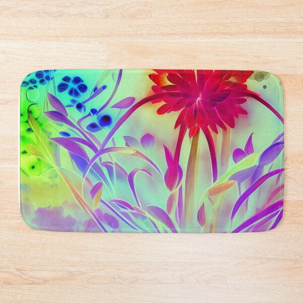 Item preview, Neon flowers in chinese style designed and sold by Lamirabelle.