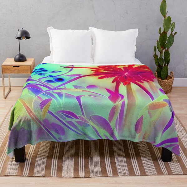 Item preview, Neon flowers in chinese style designed and sold by Lamirabelle.