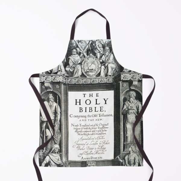 Item preview, The Holy Bible - King James' Bible 1611 on Dark Gray designed and sold by RazorsandVines.