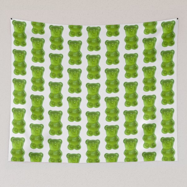 Item preview, gummy bear (green) designed and sold by mystudiocreate.