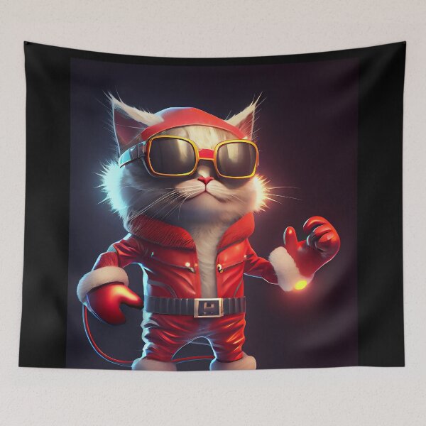 Item preview, Cosmic Power Cat - Anime Art design designed and sold by AlNoah.