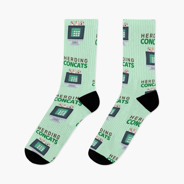 Item preview, Herding Concats Excel Joke Design designed and sold by shminoa.