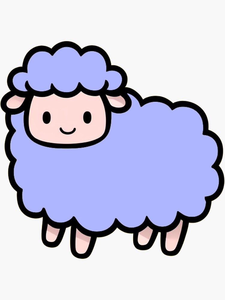 Dark Blue Ewe