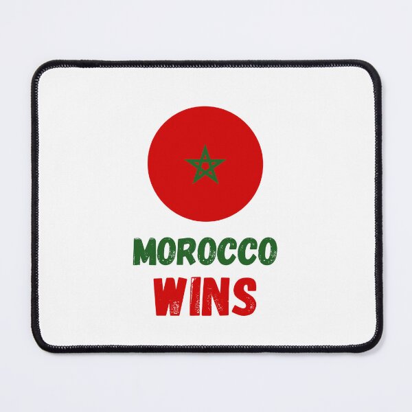 Item preview, Morocco Wins Soccer Football Cute Funny Sarcastic Gift Spain Brazil England France Croatia Argentina Netherlands T-Shirt designed and sold by EpsilonEridani.