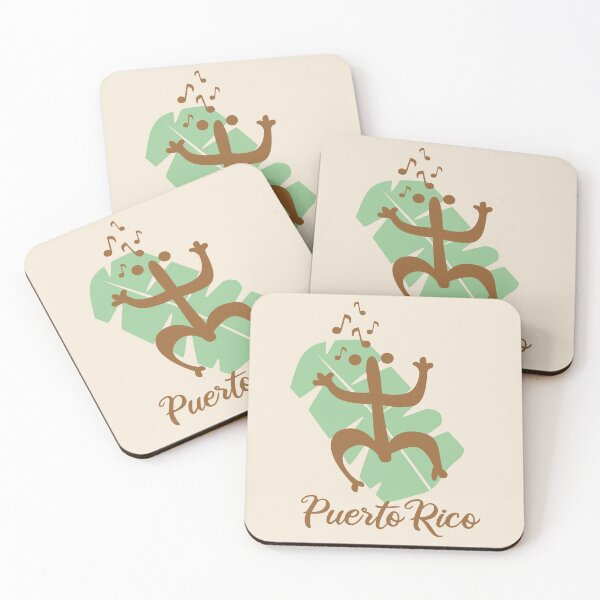 Item preview, Taino Coqui Puerto Rico Plantain Leaf Boricua Tainos designed and sold by byDarling.