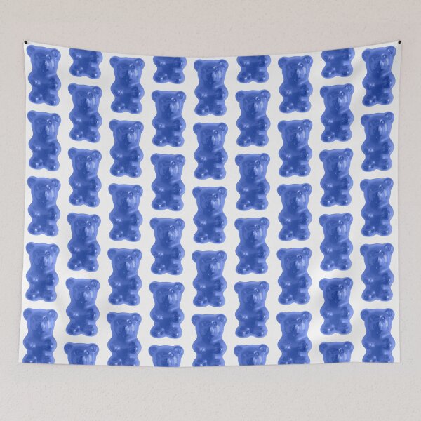 Item preview, gummy bear (blue) designed and sold by mystudiocreate.