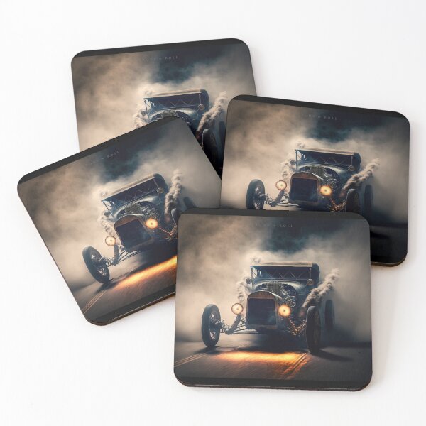 Item preview, Hot Rod Burnout #22, a perfect gift for all American Muscle Car fans designed and sold by RodZnRoll.