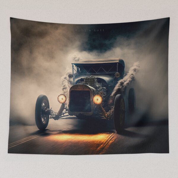 Item preview, Hot Rod Burnout #22, a perfect gift for all American Muscle Car fans designed and sold by RodZnRoll.