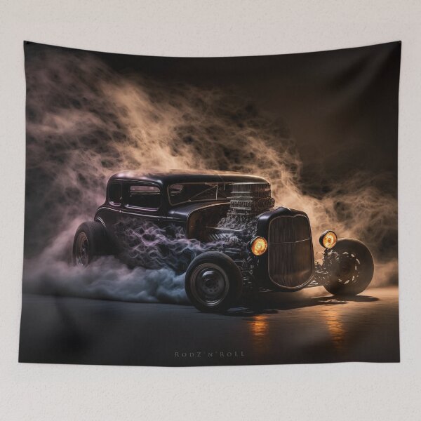 Item preview, Hot Rod Burnout #23, a perfect gift for all American Muscle Car fans designed and sold by RodZnRoll.