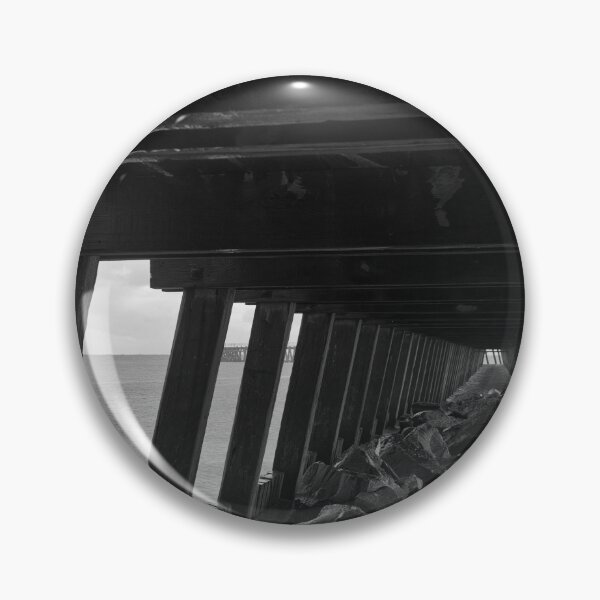 Item preview, Under the Old Wooden Pier - Monochrome designed and sold by Violaman.