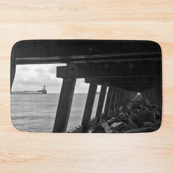 Item preview, Under the Old Wooden Pier - Monochrome designed and sold by Violaman.