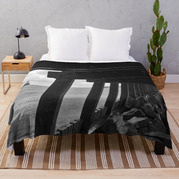 Item preview, Under the Old Wooden Pier - Monochrome designed and sold by Violaman.