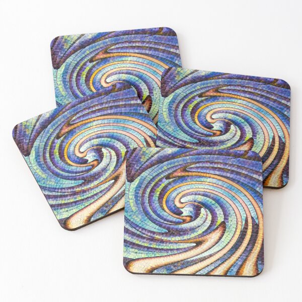 Item preview, Time Warp Tiles designed and sold by lindosilks.