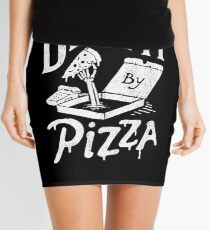 Death By Pizza Mini Skirt
