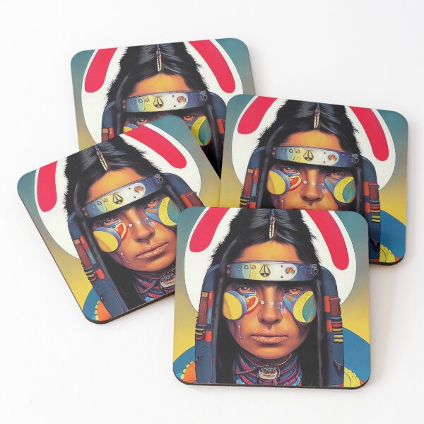 Item preview, Astronaut Native Goddess Nr. 3 designed and sold by thesupremewiz.