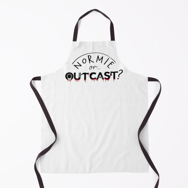 Item preview, WEDNESDAY ADDAMS NETFLIX - NORMIE or OUTCAST ? black designed and sold by KoolDsigns-FLIX.