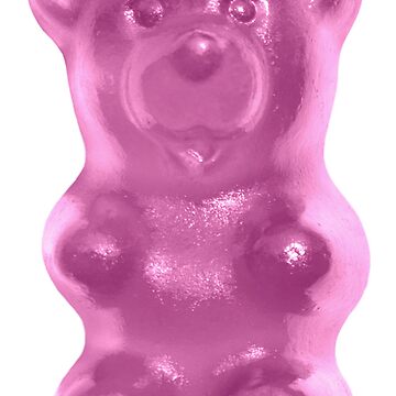 Artwork thumbnail, gummy bear (pink) by mystudiocreate