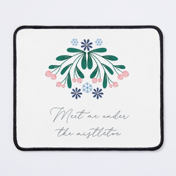 Item preview, Under the Mistletoe Christmas designed and sold by Wendy Bazuta.