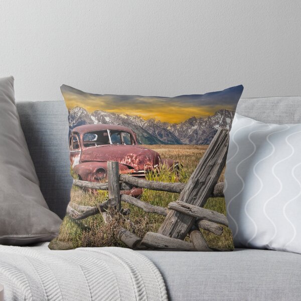 Item preview, Rusted Vintage Automobile Out West designed and sold by Randall Nyhof.
