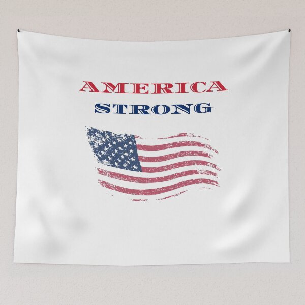 Item preview, America Red/Blue/Flag designed and sold by pmrpac.