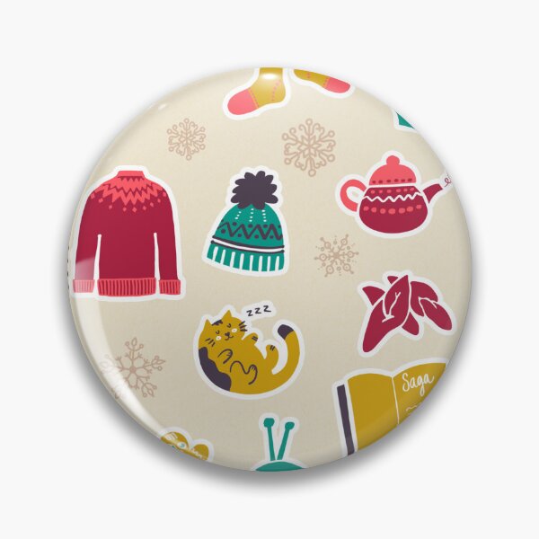 Item preview, Cosas islandesas de invierno designed and sold by Loopyful Design.