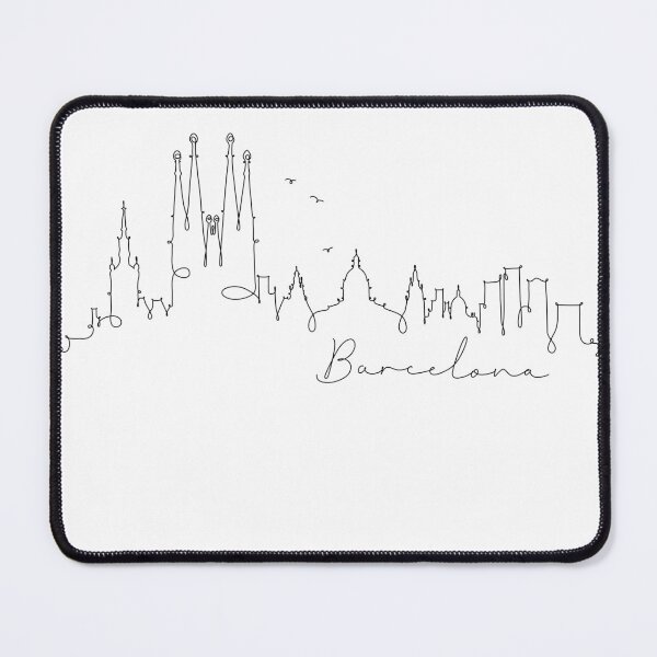 Item preview, Barcelona skyline designed and sold by Passionandmore.