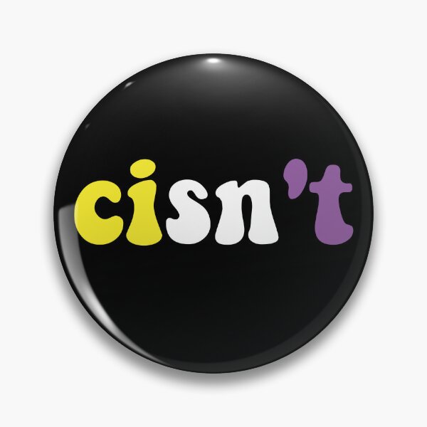Artikelvorschau, Cisn't Non-Binary Pride Non-Binary Flag Enby NB entworfen und verkauft von Queer Pride Shop.