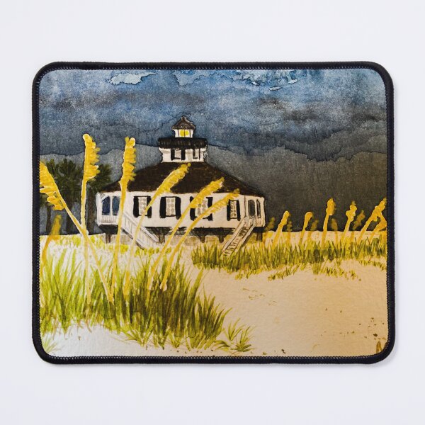 Item preview, Boca Grande Lighthouse 2 dark designed and sold by seakelpstudio.