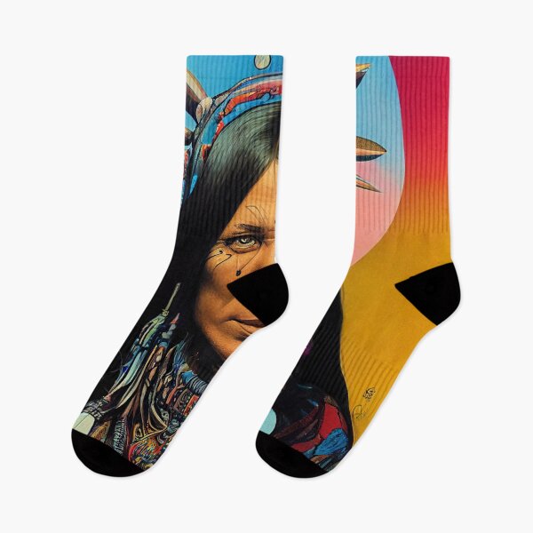 Item preview, Astronaut Native Goddess Nr. 7 designed and sold by thesupremewiz.